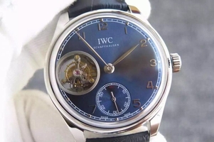 IWC Portuguese Tourbillon IW5463 Blue Dial Watch01256