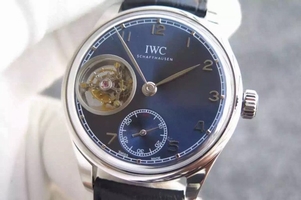 IWC Portuguese Tourbillon IW5463 Blue Dial Watch01256