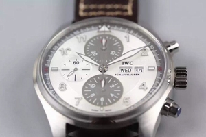 IWC V6 Pilot Chrono Silver/Gray Dial Watch00696