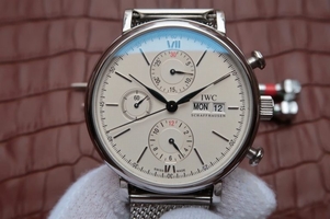 IWC V6 Portofino IW391011 Chronograph White Dial Watch00324