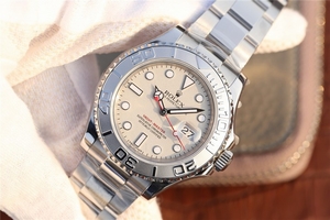 Knockoff 1:1 Rolex Yacht-Master 116622 Silver Dial on Bracelet Rolex Watch01239