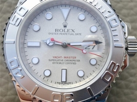 Knockoff 1:1 Rolex Yacht-Master 116622 Silver Dial on Bracelet Rolex Watch01239