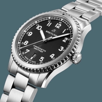 Knockoff Breitling Navitimer 8 Automatic 41 Steel Black Watch00778