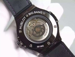 Knockoff Hot Hublot Big Bang 41mm Tutti Frutti Maroon Caviar on Gummy Strap Watch00002