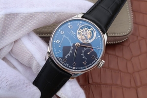 Knockoff IWC AZ Portuguese Tourbillon IW5046 Blue Dial Watch00131
