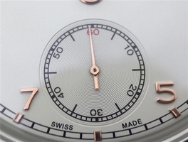 Knockoff IWC Portuguese IW5454 White Dial Leather Strap Hand IWC Watch01289