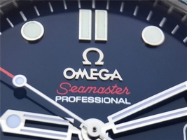 Knockoff Omega Seamaster 300M Chronometer Blue Dial Bracelet Watch00887