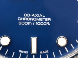 Knockoff Omega Seamaster 300M Chronometer Blue Dial Bracelet Watch00887
