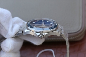 Knockoff Omega Seamaster 300M Chronometer Blue Dial Bracelet Watch00887