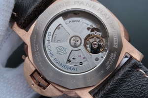 Knockoff Panerai PAM382 Bronzo Brown Distressed Calfskin Strap Super Clone Watch00411