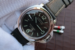 Knockoff Panerai PAM510 Black Distressed Calfskin Strap Watch00388