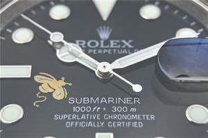 Knockoff Rolex Submariner 116610 Black Ceramic Bee Nylon Strap Watch00123