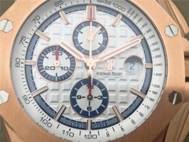 Luxury Audemars Piguet Royal Oak Offshore 44mm Summer Edition White Rubber Strap Watch00422