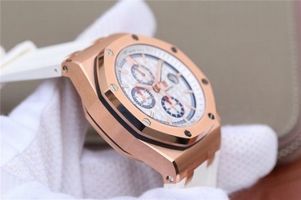 Luxury Audemars Piguet Royal Oak Offshore 44mm Summer Edition White Rubber Strap Watch00422