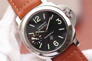Luxury Panerai PAM005 Brown Leather Strap Watch00409