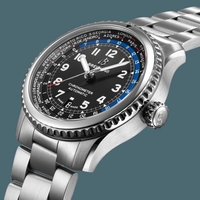 New Breitling Navitimer 8 B35 Automatic Unitime 43 Steel Black Breitling Watch01017