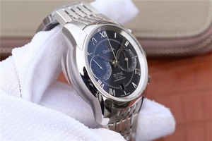 Omega De Ville Chronograph 42mm Black Dial Bracelet Watch00571