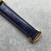 Omega Globemaster Master Chronometer Case Blue Dial Leather Strap Omega Watch00451