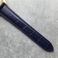 Omega Globemaster Master Chronometer Case Blue Dial Leather Strap Omega Watch00451