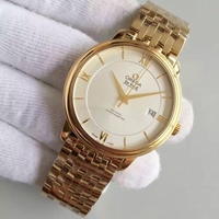 Omega MK De Ville 39.5mm White Dial Case Bracelet Omega Watch00263