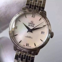 Omega MKF De Ville 33mm White Dial Bracelet Omega Watch01343