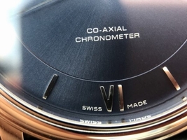 Omega MKF De Ville 37mm Blue Dial Black Leather Strap Omega Watch00214