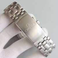 Omega Planet Ocean GMT Gray Dial Orange Bezel Bracelet Watch00359