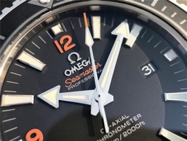 Omega Planet Ocean Professional Ceramic Bezel 45mm Orange Marker Bracelet Watch00898