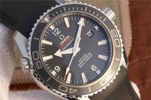 Omega Planet Ocean Professional Ceramic Bezel 45mm Rubber Strap Omega Watch01396