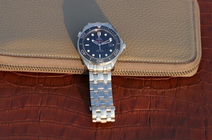 Omega Seamaster 300M Chronometer Black Bracelet Watch00643
