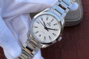 Omega Seamaster CO-AXIAL Master Chronometer White Textured Dial Bracelet Omega Watch00295