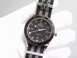 Omega Seamster 300 Spectre Limited Edition Big Octopus Nylon Strap Watch01224