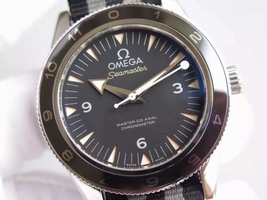 Omega Seamster 300 Spectre Limited Edition Big Octopus Nylon Strap Watch01224