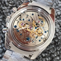 Omega Speedmaster Snoopy White Dial Bracelet Chrono Movement Watch00884