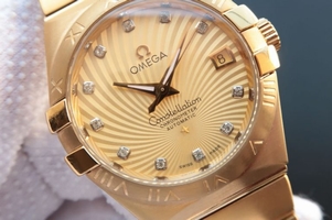Omega V6 Constellation 123.20.35 Case Yellow Dial Omega Watch01348