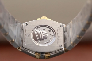 Omega V6 Constellation 27mm Silver Dial Diamonds Bezel Bracelet Ronda Quartz Omega Watch01140