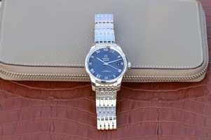 Omega V6 De Ville 41mm Blue Dial Bracelet Omega Watch00990