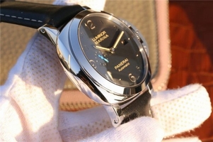Panerai Luminor 1950 PAM1359 Edition Black Leather Strap Watch00584