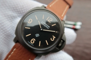 Panerai Luminor PAM360 Thick Leather Strap Watch00864