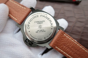 Panerai Luminor PAM360 Thick Leather Strap Watch00864
