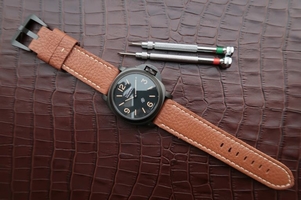 Panerai Luminor PAM360 Thick Leather Strap Watch00864