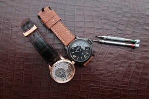 Panerai Luminor PAM360 Thick Leather Strap Watch00864
