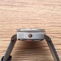 Panerai Luminor Submersible PAM087 Blue Dial Leather Strap Watch00487