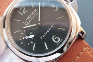 Panerai New PAM111 Brown Asso Strap Watch01043