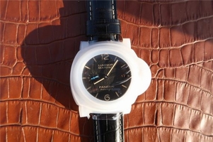 Panerai PAM1392 Black Dial Black Leather Strap Watch00917