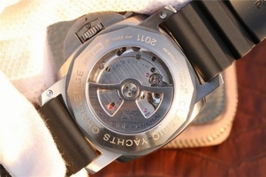 Panerai PAM371 Titanium Blue Dial Black Rubber Strap Watch00366
