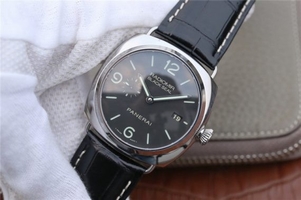 Panerai PAM388 Black Dial Leather Strap Panerai Watch00758
