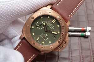 Panerai PAM507 Bronzo Luminor Submersible Leather Strap Panerai Watch00253