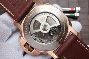 Panerai PAM507 Bronzo Luminor Submersible Leather Strap Panerai Watch00253