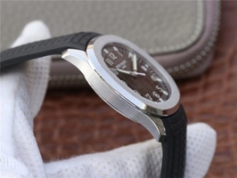 Patek-Philippe Aquanaut 5167 KMF Gray Dial Black Rubber Strap Watch00353